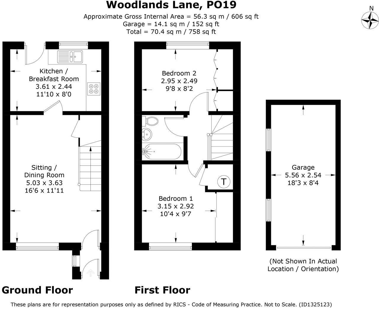 Woodlands Lane, Chichester floorplan