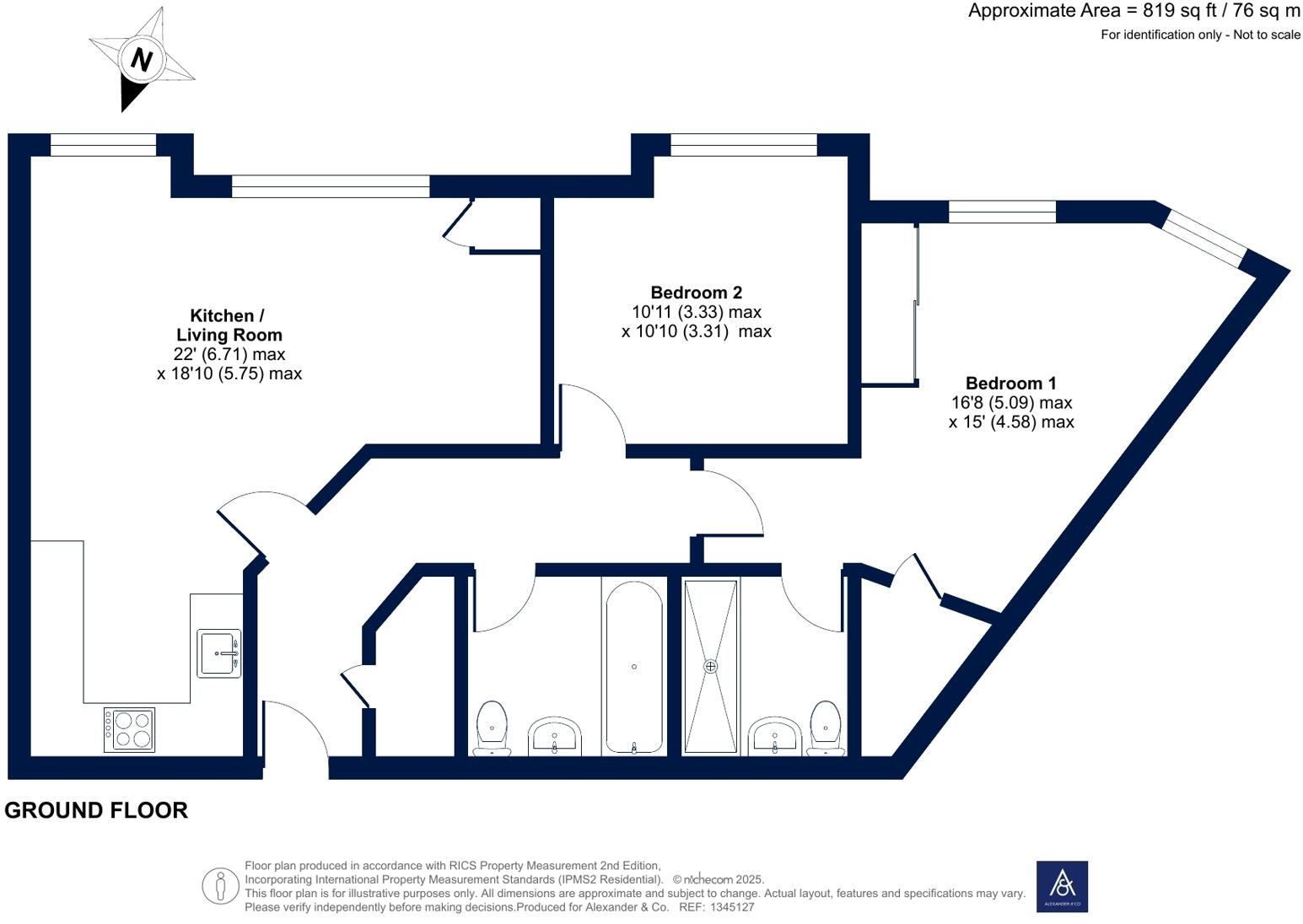 Frances Drive, Dunstable, Bedfordshire floorplan