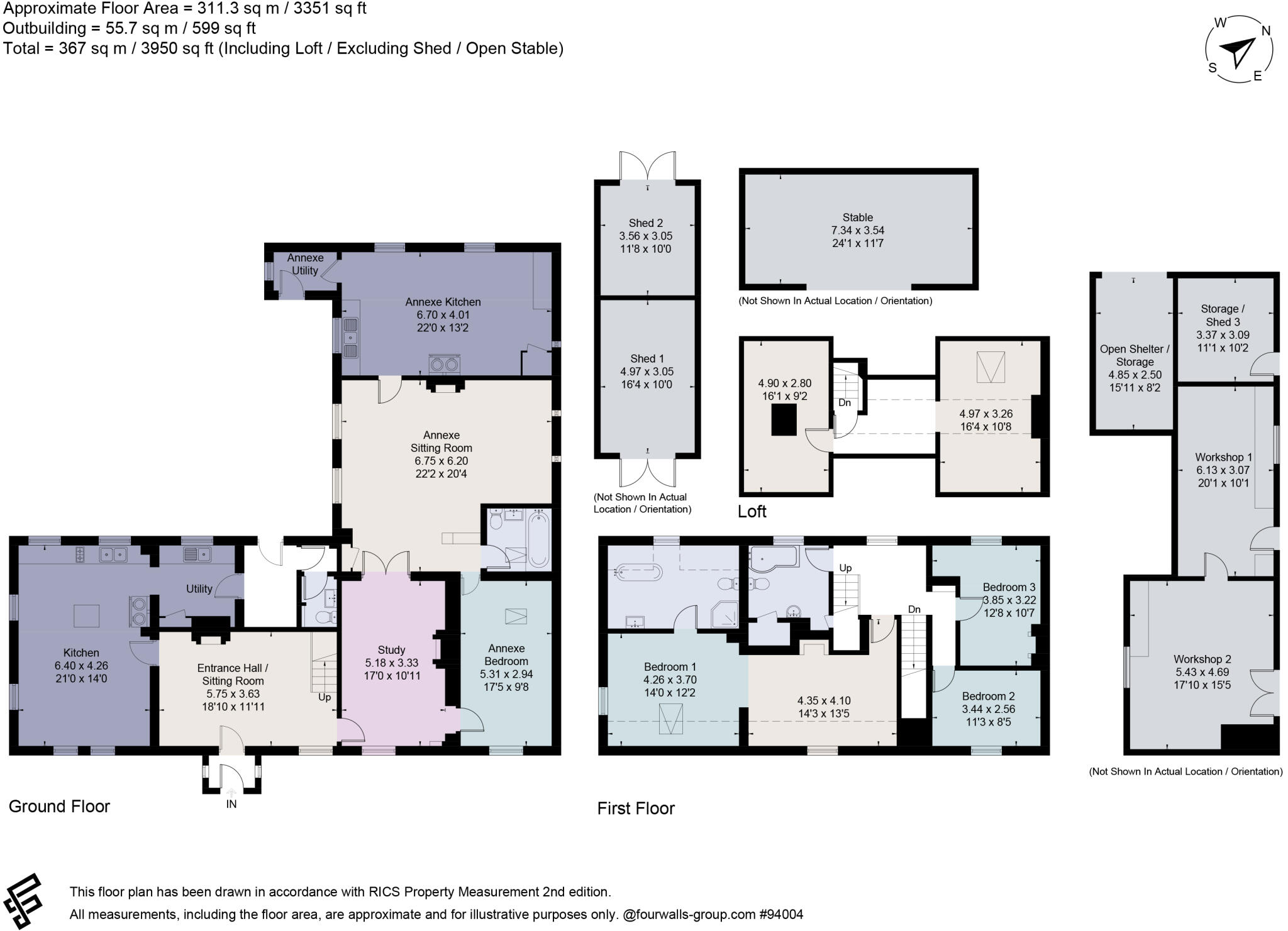 Bendish, Hitchin, Hertfordshire, SG4 floorplan