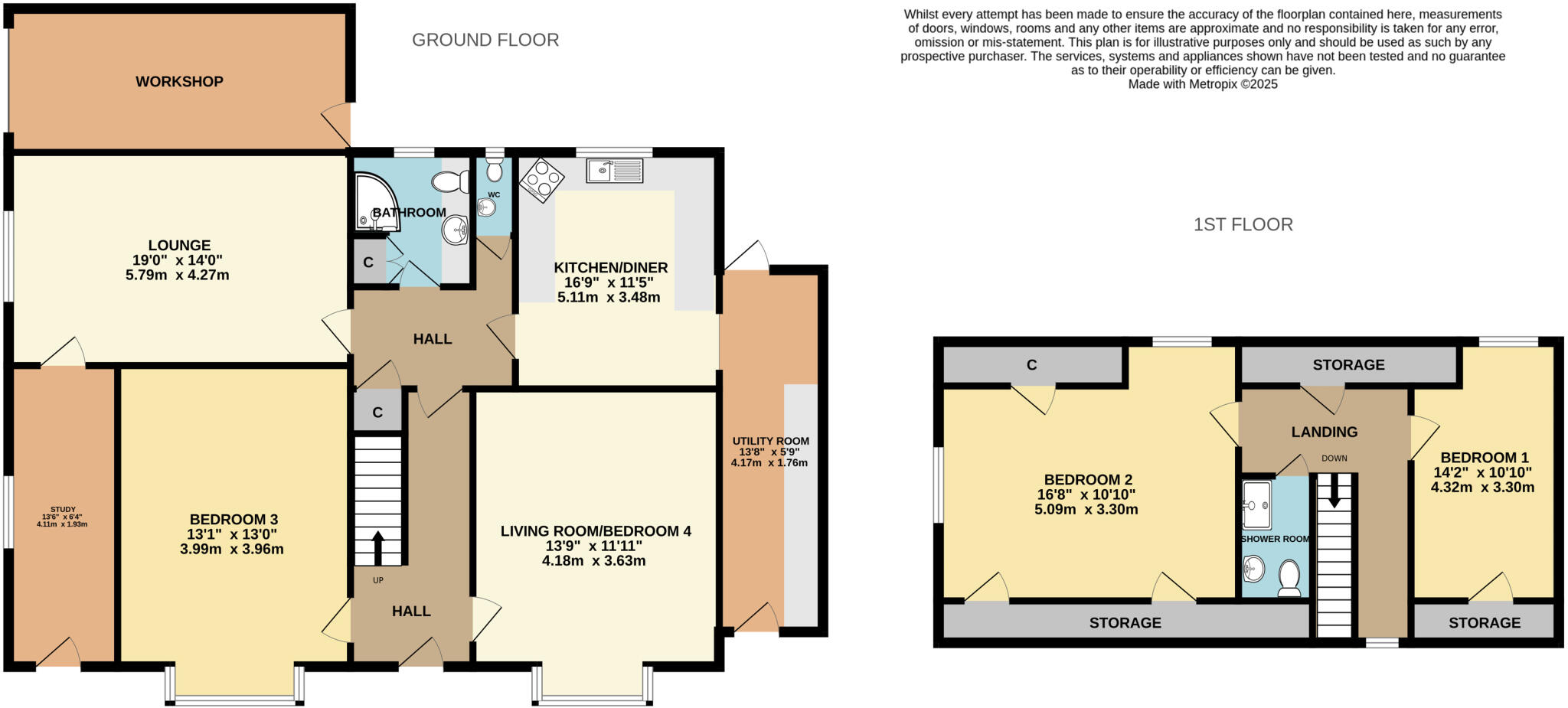 Bickington Road, Sticklepath, Barnstaple, Devon, EX31 floorplan