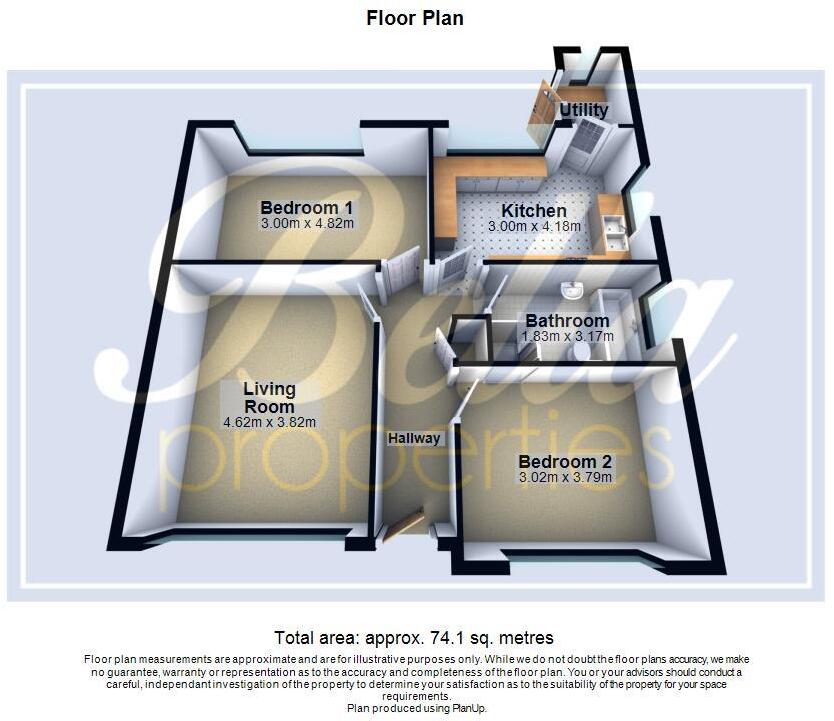 Thornhill Crescent, Scunthorpe floorplan
