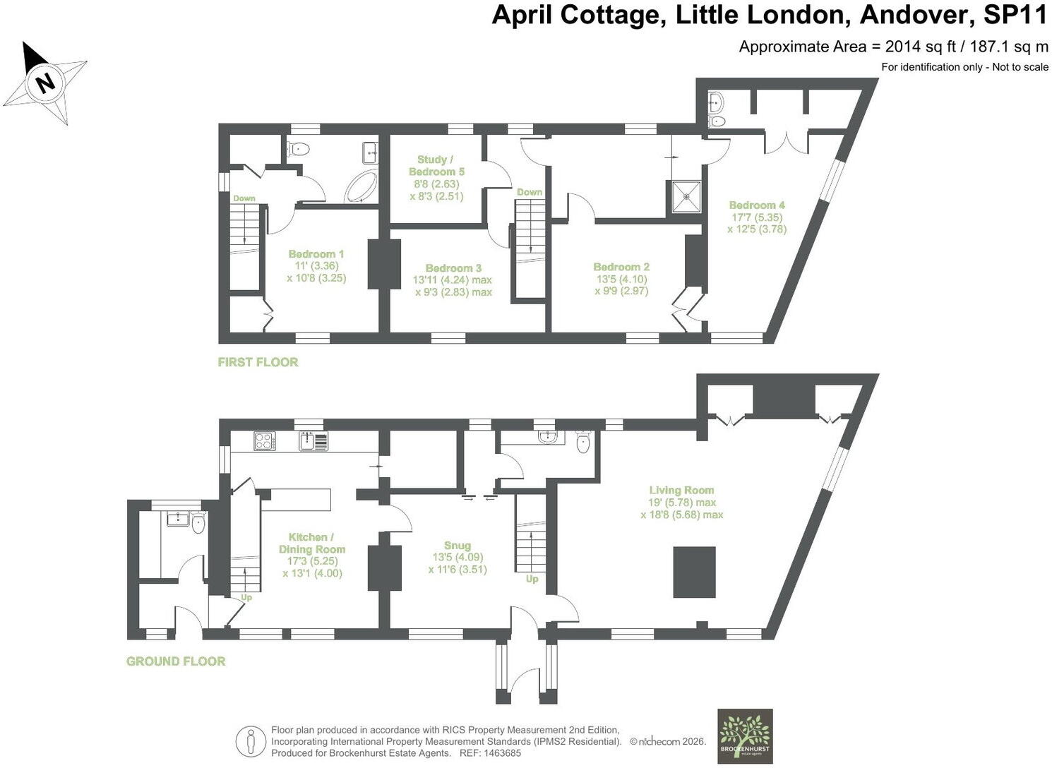 Little London, Andover, SP11 6JE floorplan
