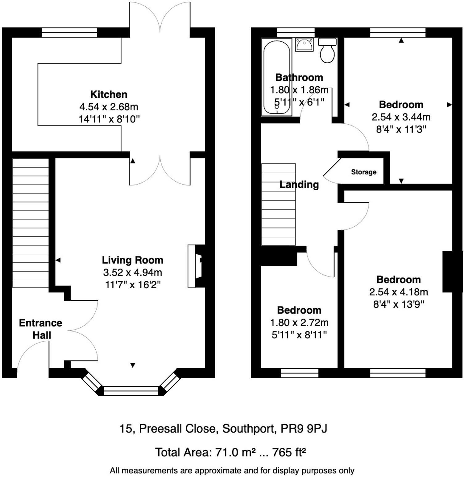 Preesall Close, Southport, PR9 floorplan