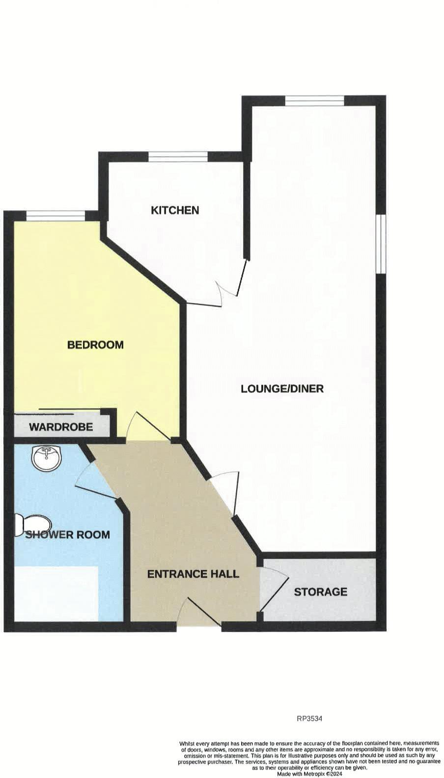 Abbey Road, Rhos on Sea floorplan