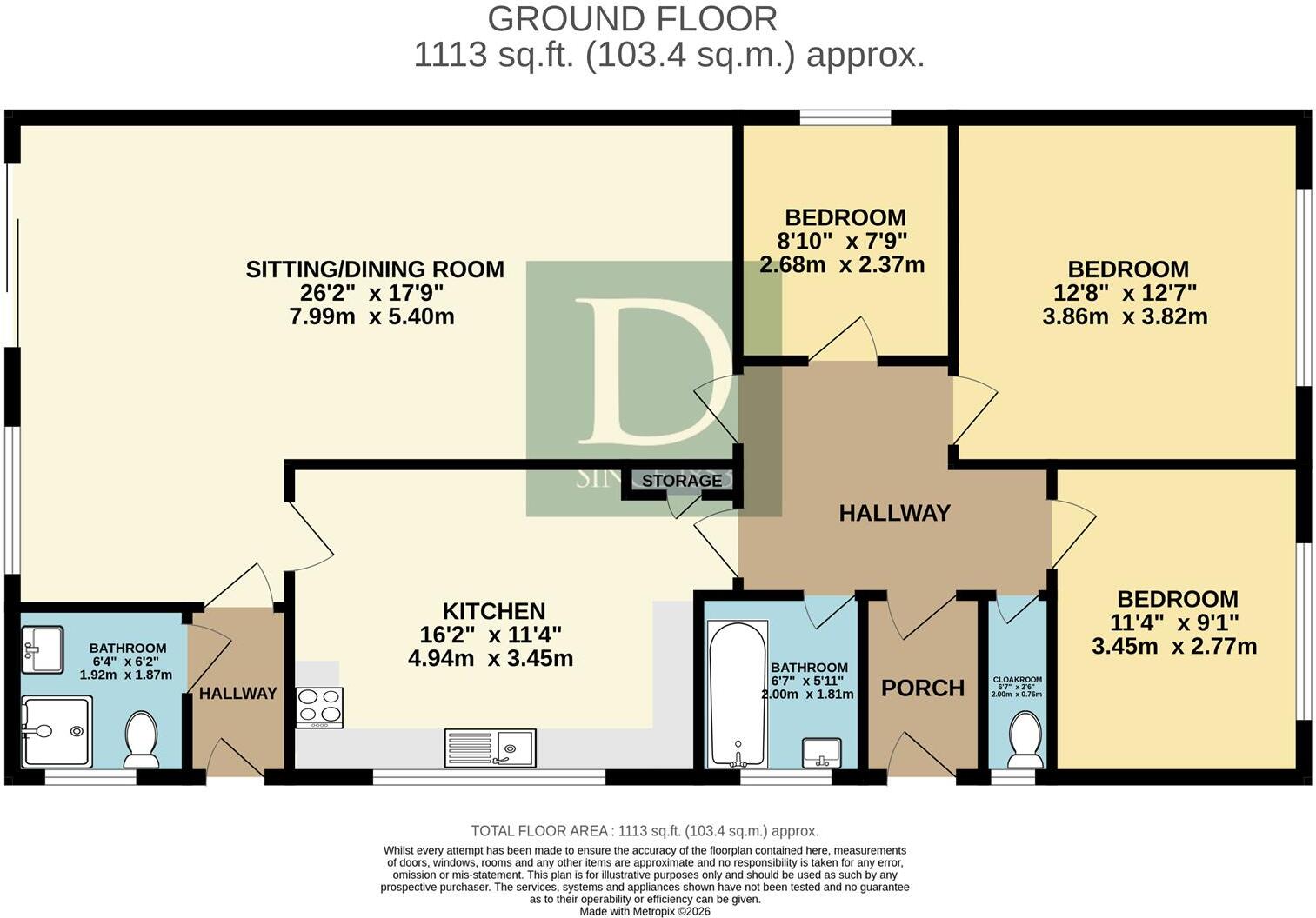 St. Michaels Way, Wenhaston, Halesworth floorplan