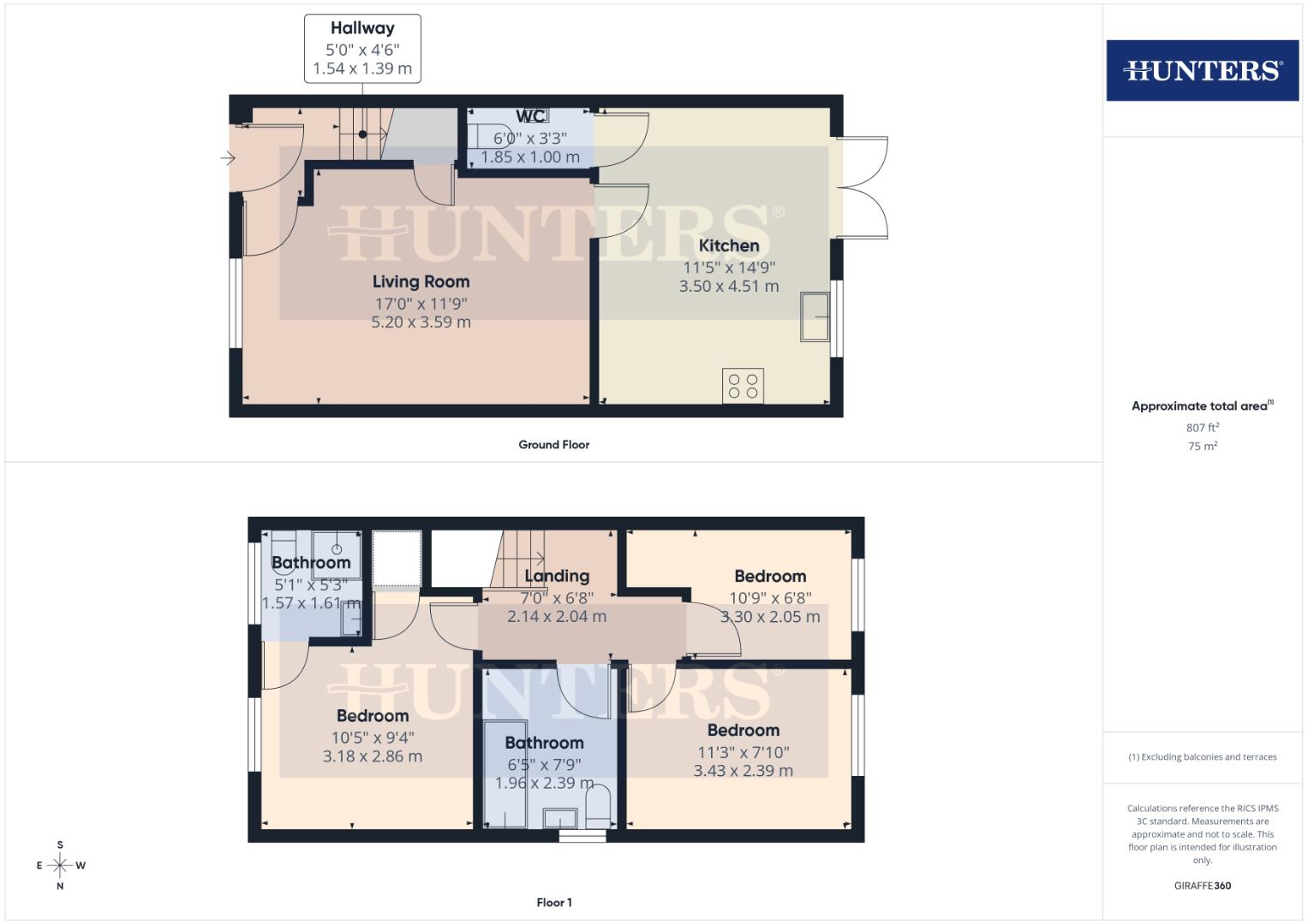 Allerston Croft, Bridlington, YO16 6AR floorplan