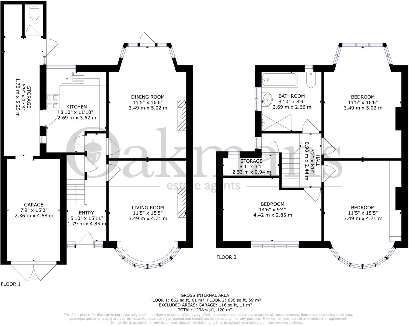 Dene Hollow, Birmingham, B13 floorplan