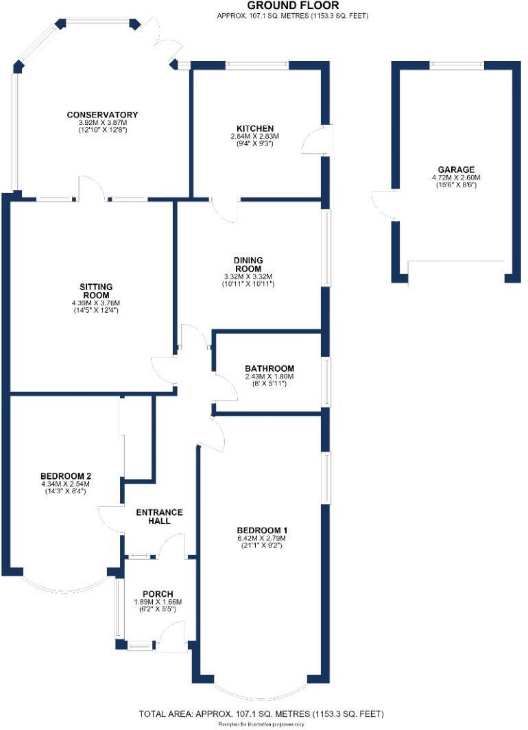 Green Lane North, Timperley floorplan