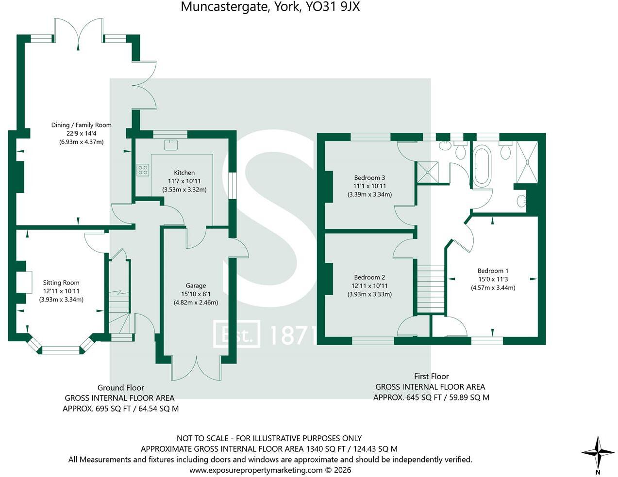 Muncastergate, York floorplan