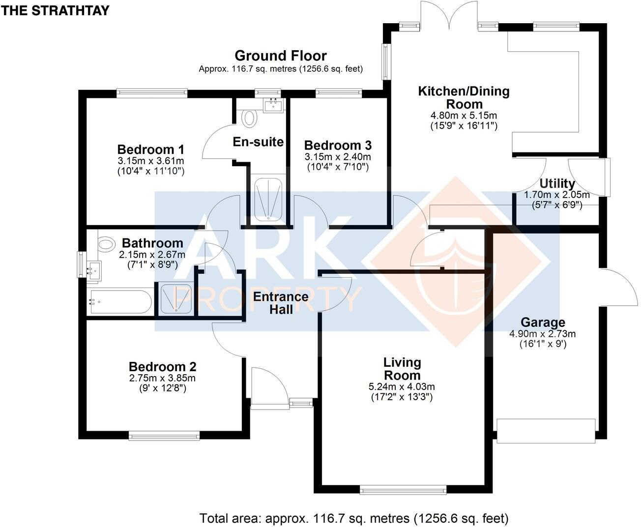 Gleneagles Drive, Woodhall Spa floorplan