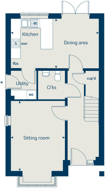 Watermill Way,
Northampton,
NN4 0BF floorplan