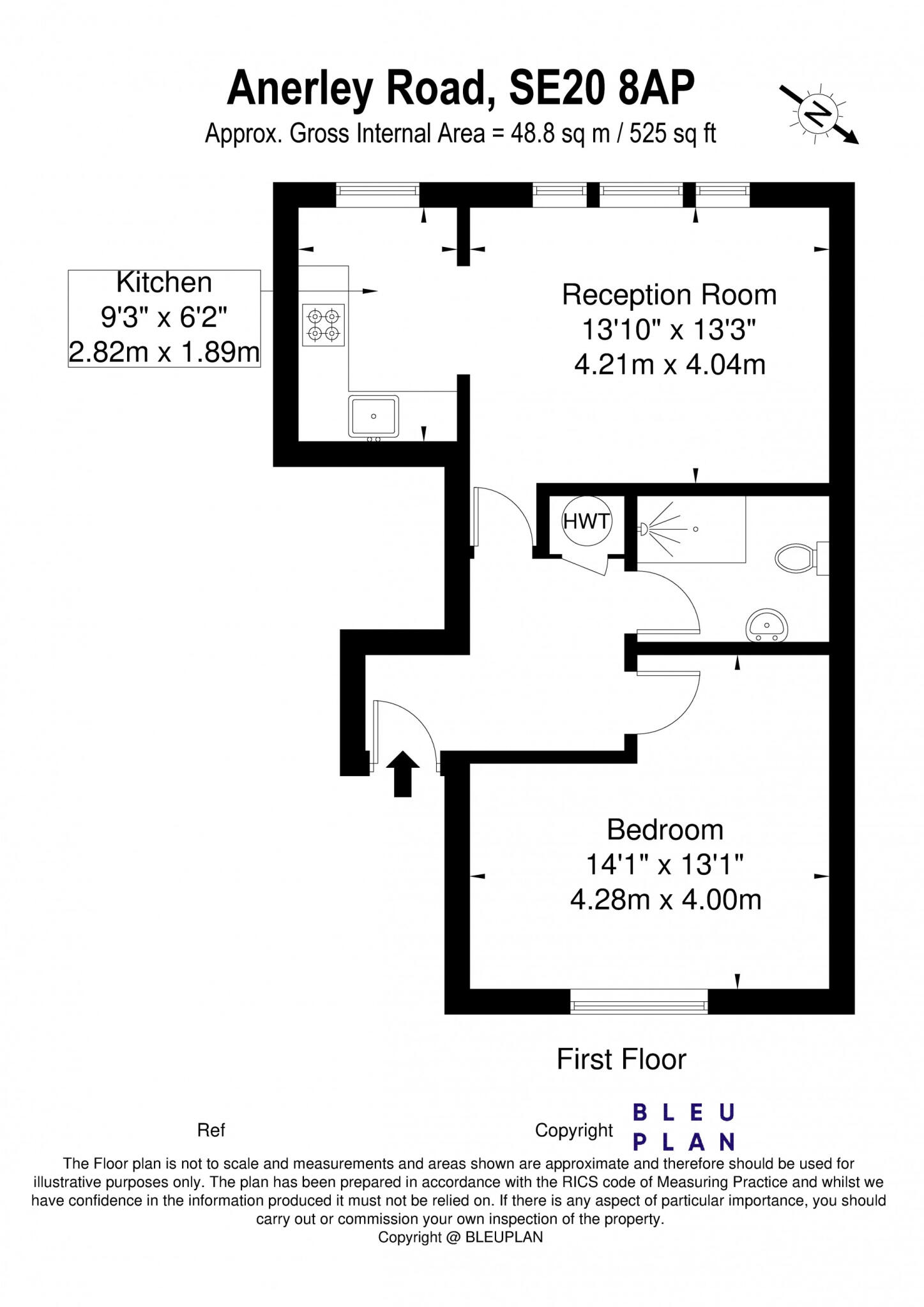 Anerley Road, London, SE20 floorplan