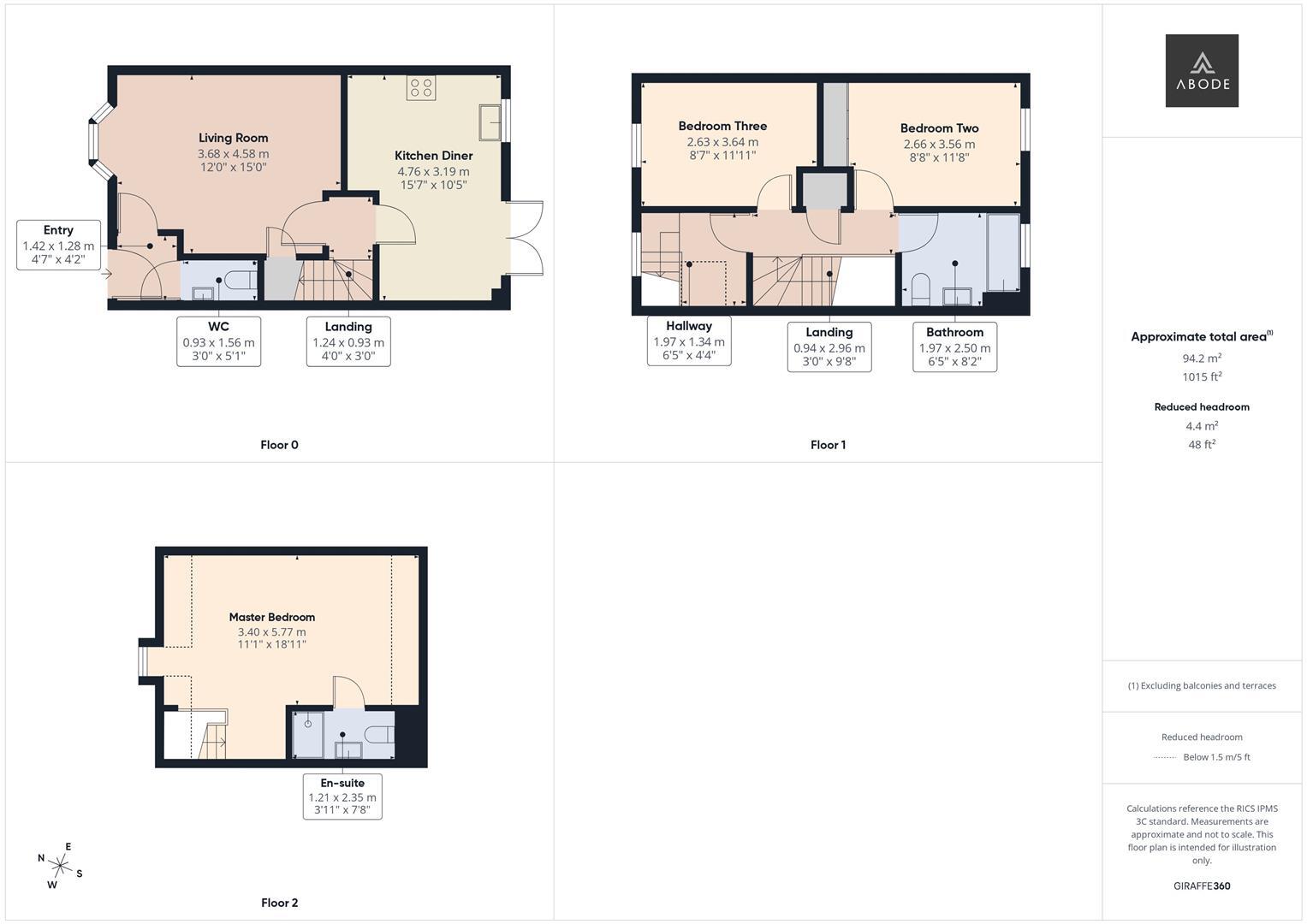 King Lane, Off Henhurst Hill floorplan