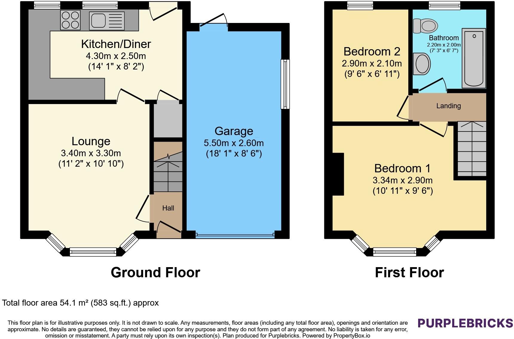 Saltersford Road, Leicester, LE5 floorplan