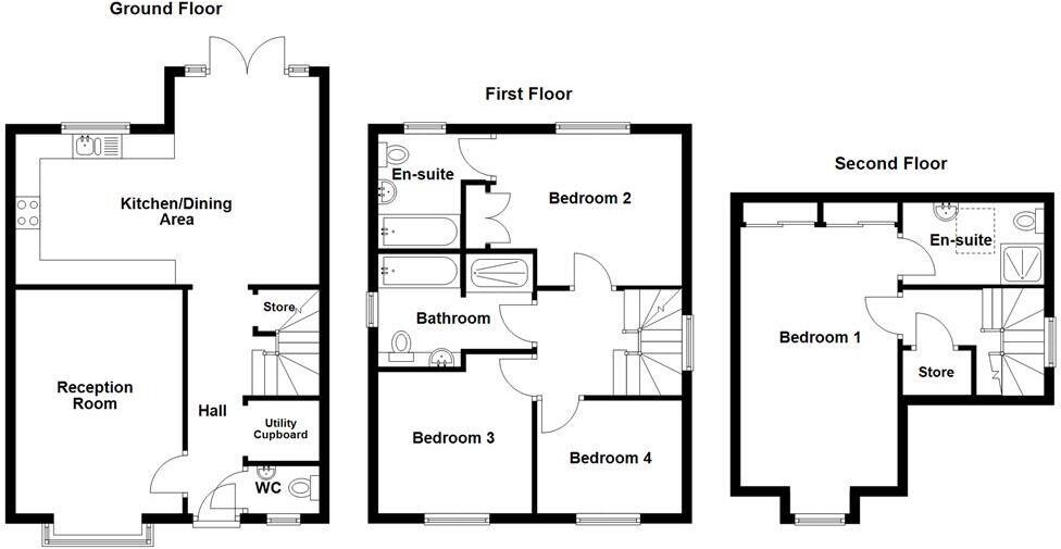 Sheepfold Crescent, Barrow floorplan