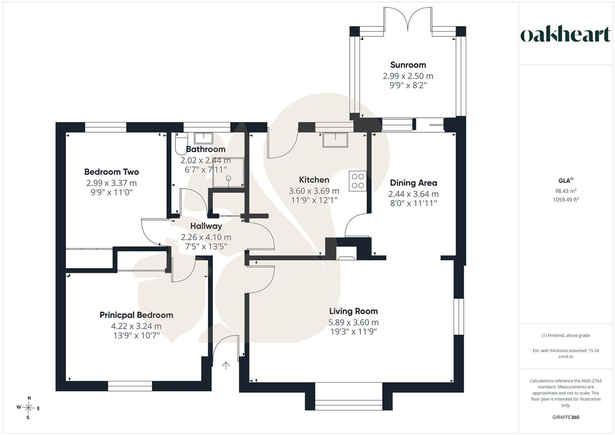 Hogarth Close, West Mersea, CO5 floorplan