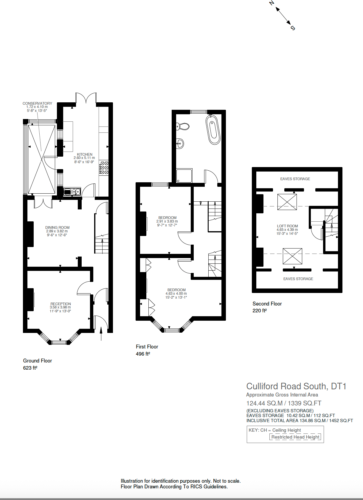 Culliford Road South, Dorchester floorplan