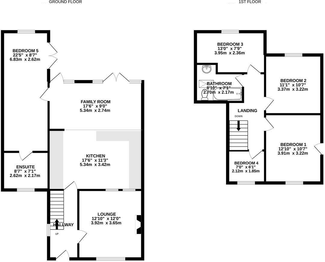 Spital Lane, Brentwood, Essex, CM14 floorplan