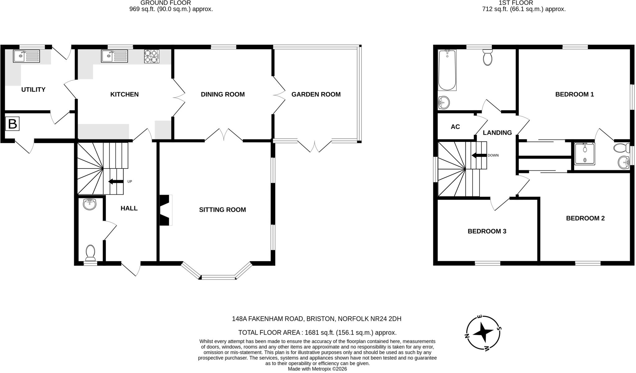 Fakenham Road, Briston, Norfolk floorplan