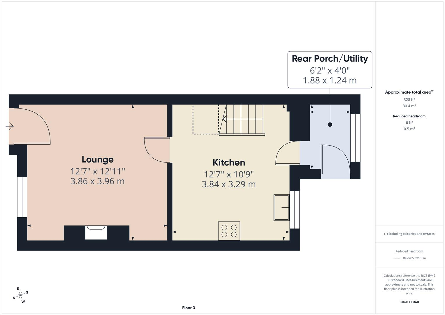 The Ditch, Chelmorton, Buxton floorplan