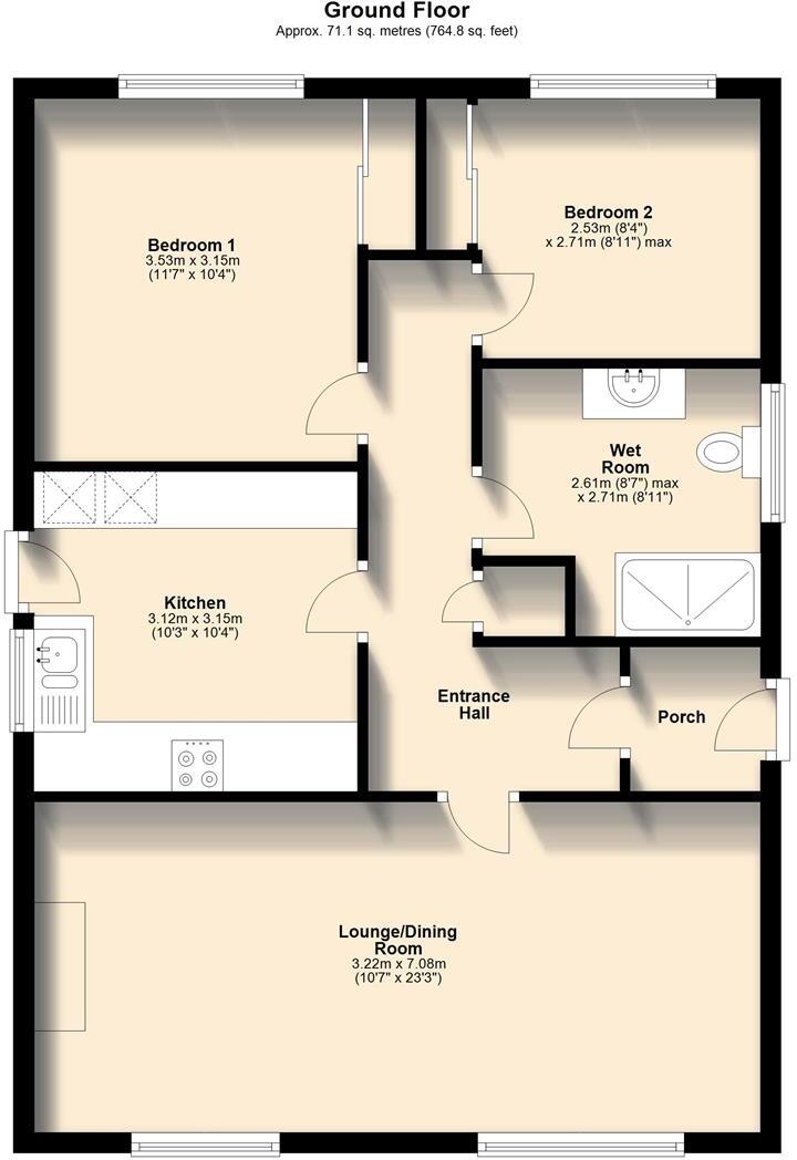 Combley Drive, Thornbury, Plymouth floorplan