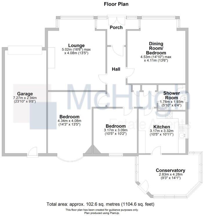 Sunnyside Drive, Blairdardie floorplan