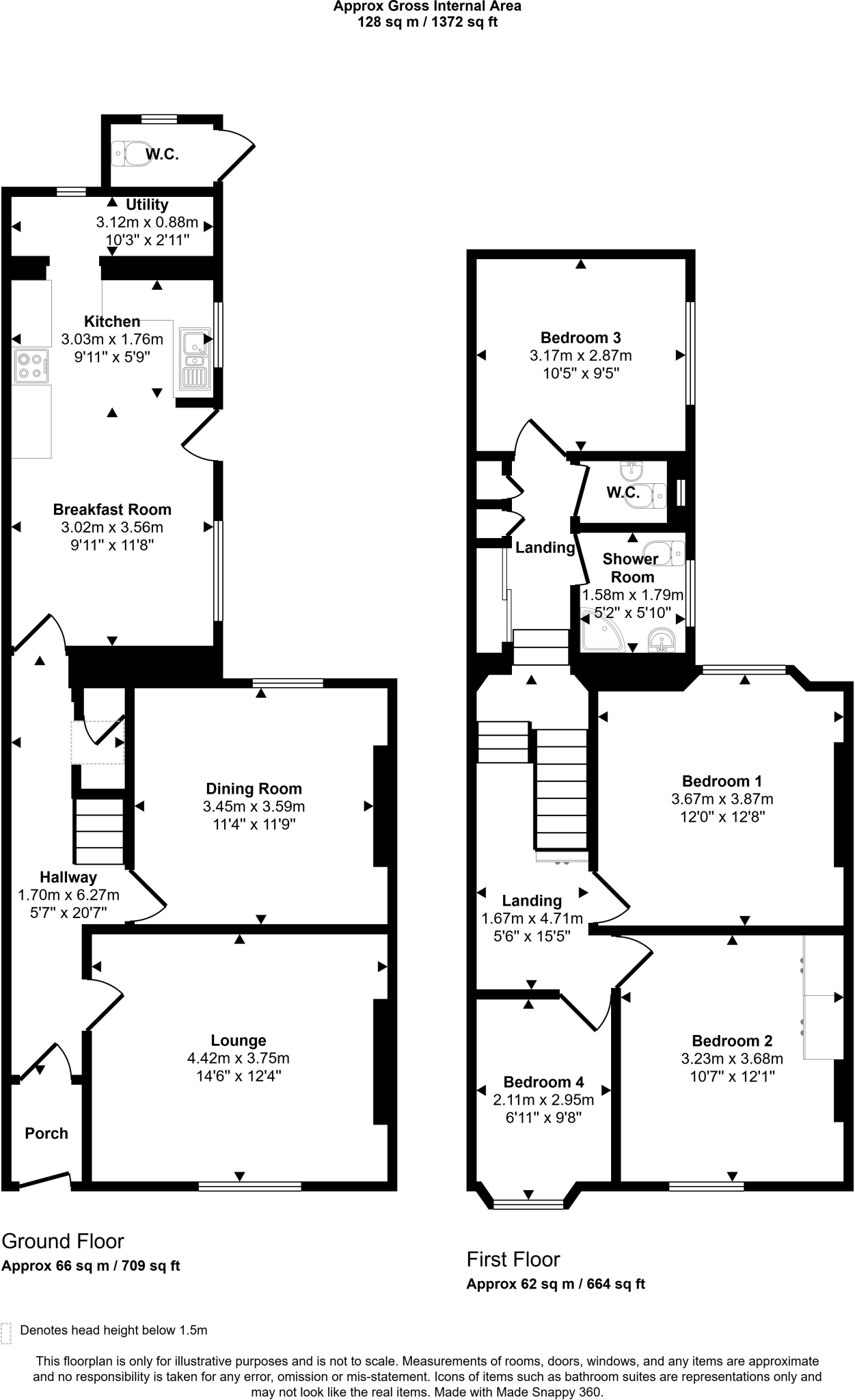 Killigrew Street floorplan