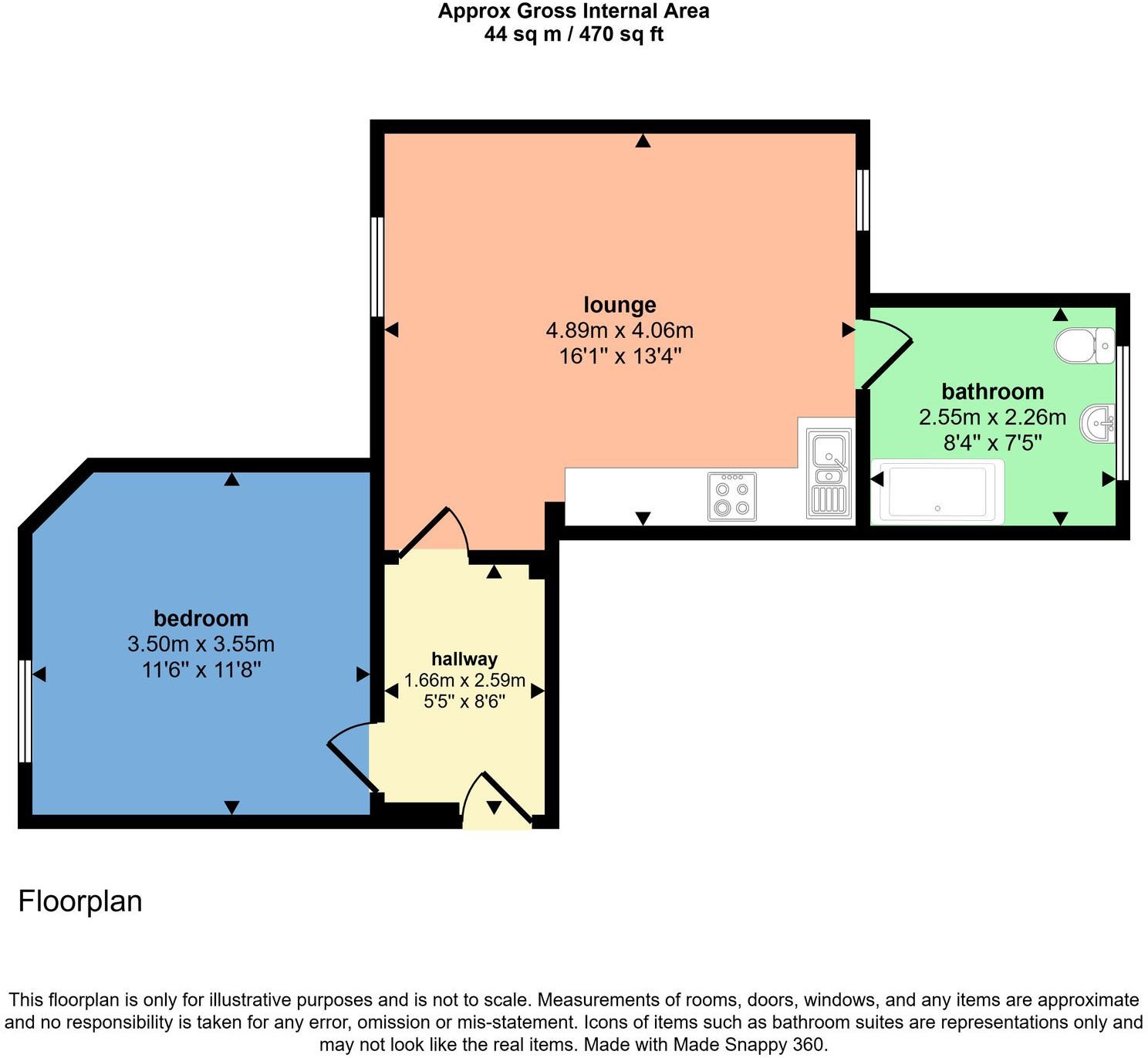 124 Bolton Street, Chorley, PR7 floorplan