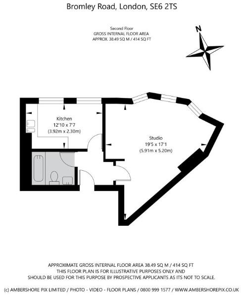 Bromley Road, London, SE6 floorplan