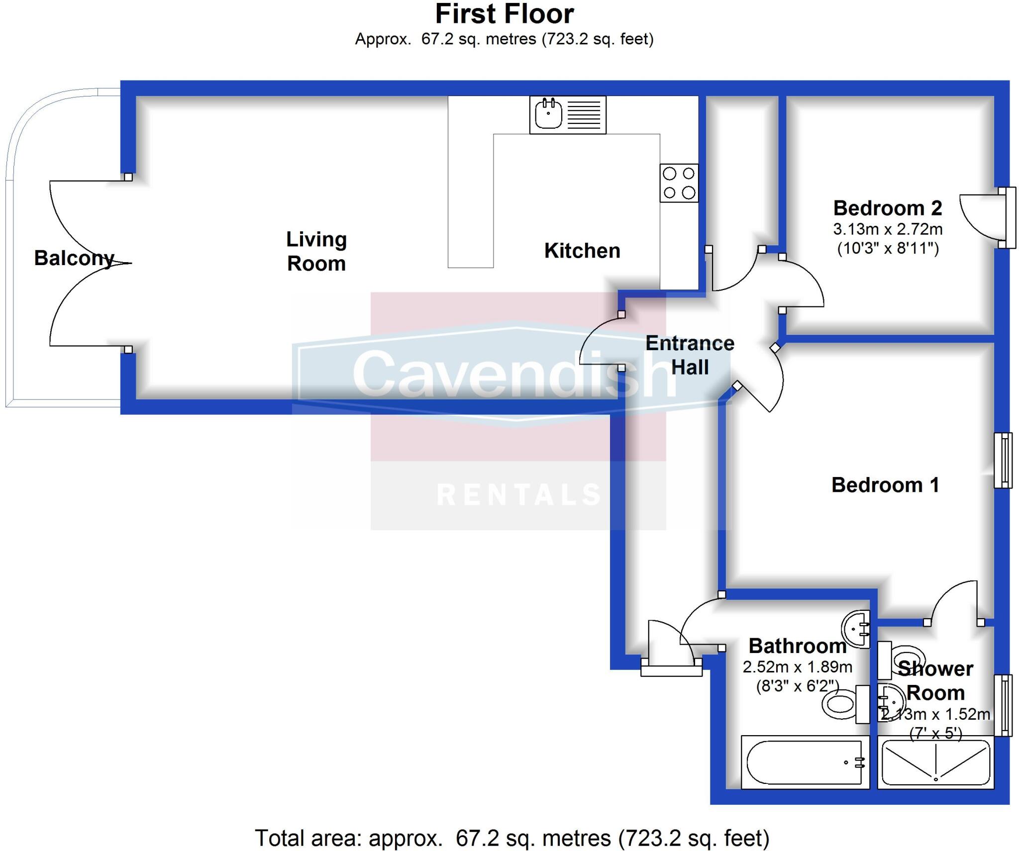 The Quarter, Chester floorplan