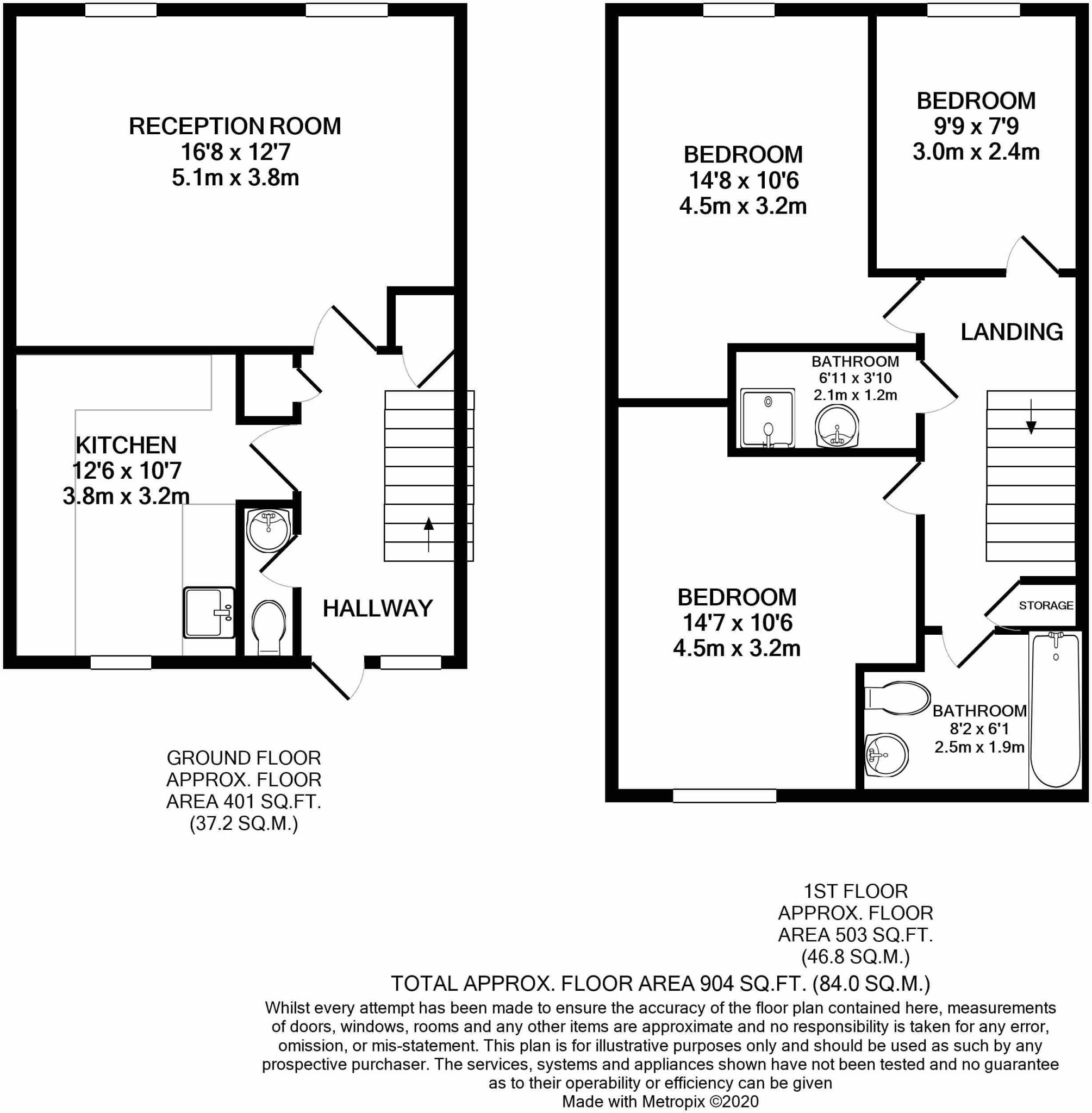 Vestry Road, London floorplan