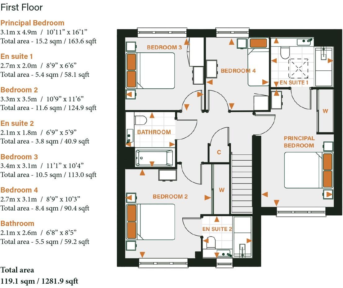 Thornwood Park, Thornwood, Epping floorplan