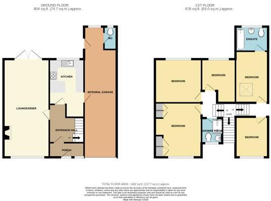 George Lane, Bredbury floorplan