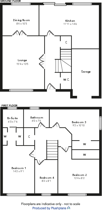 Glebe Court, Kilmarnock, Ayrshire, KA1 floorplan