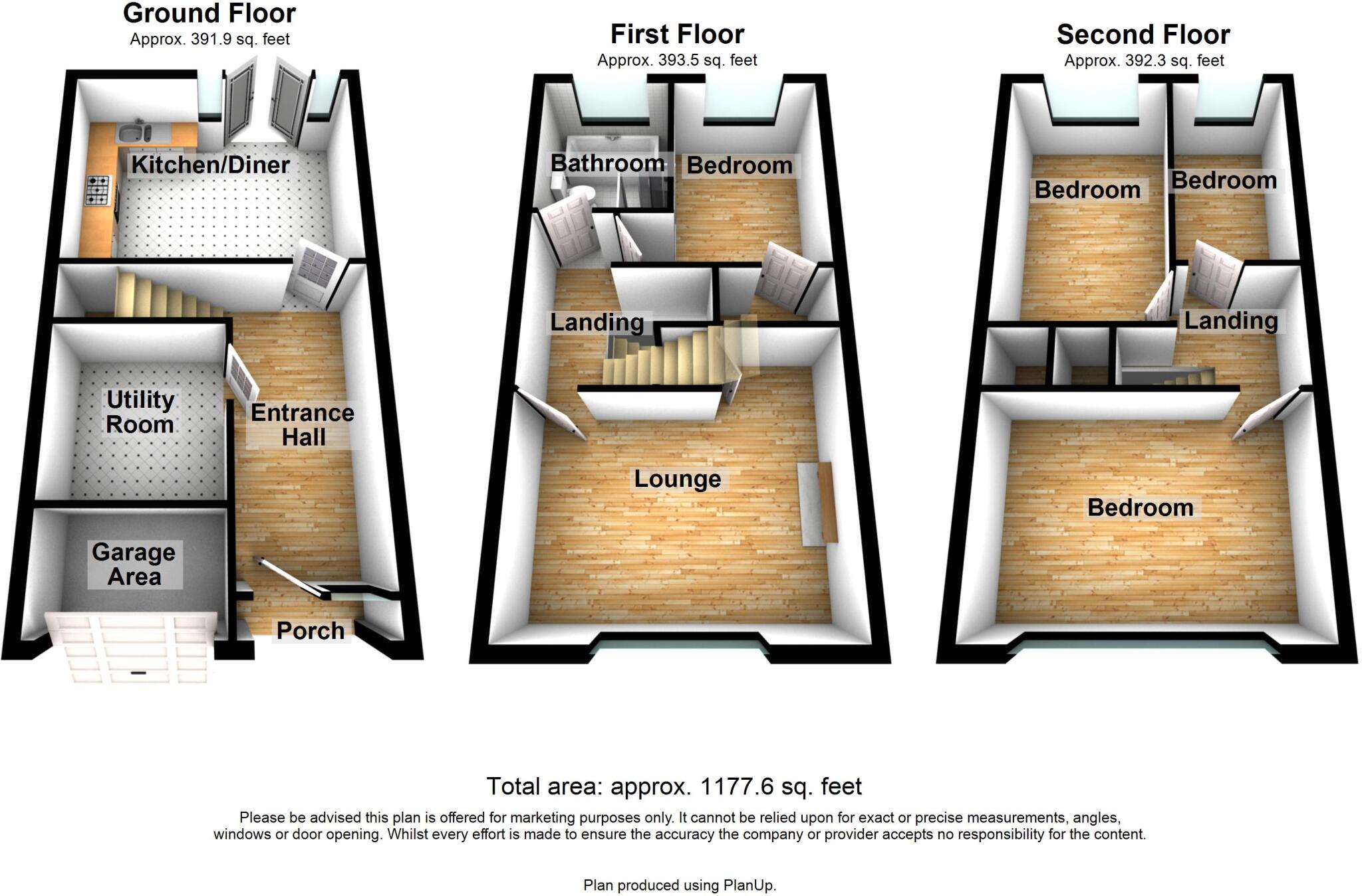 Beverley Close, Rainham, Kent, ME8 floorplan