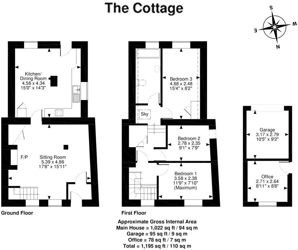 Ermin Street, Baydon, Marlborough, Wiltshire, SN8 floorplan