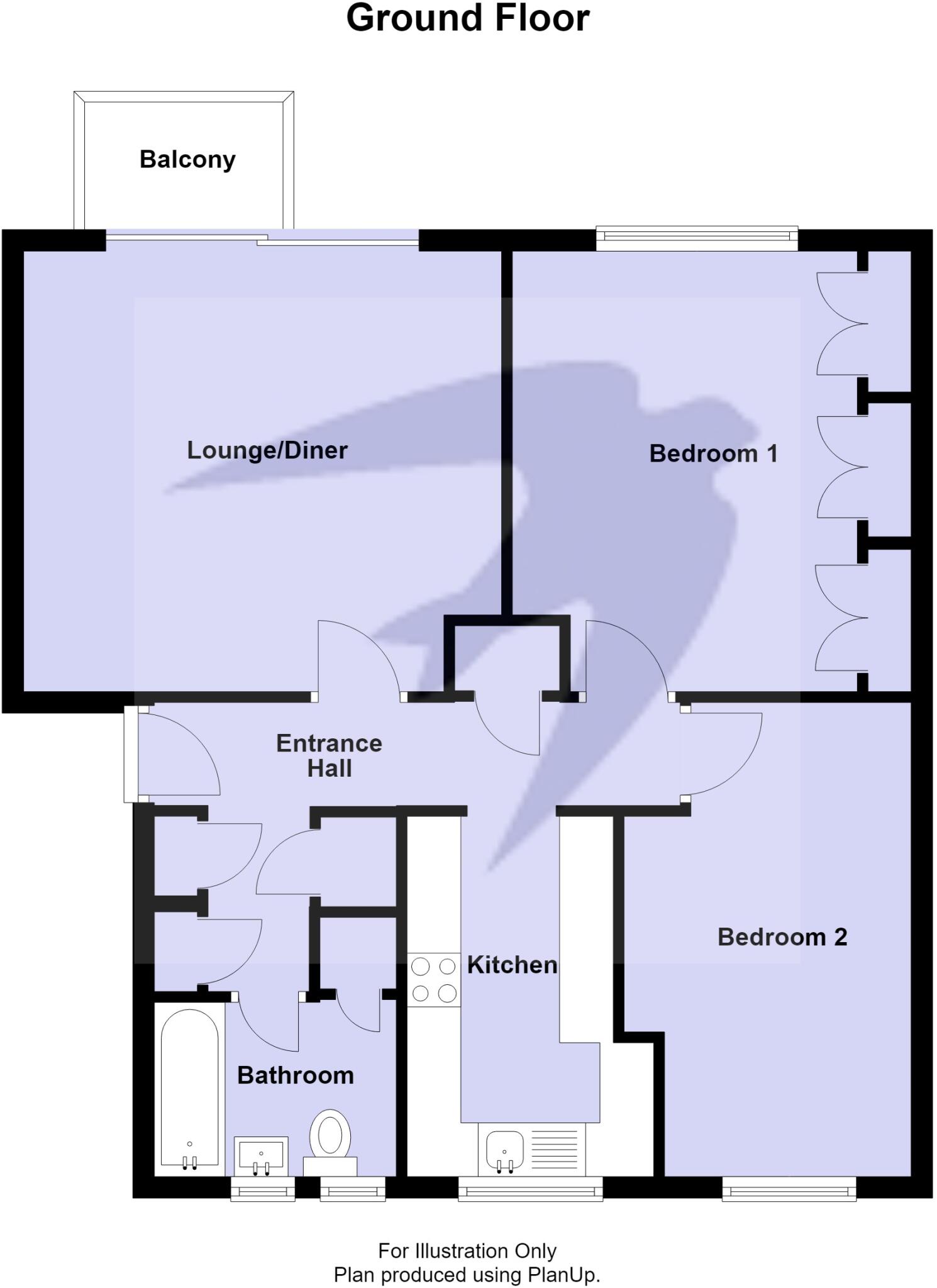 Hatherley Crescent, Sidcup, Kent, DA14 floorplan