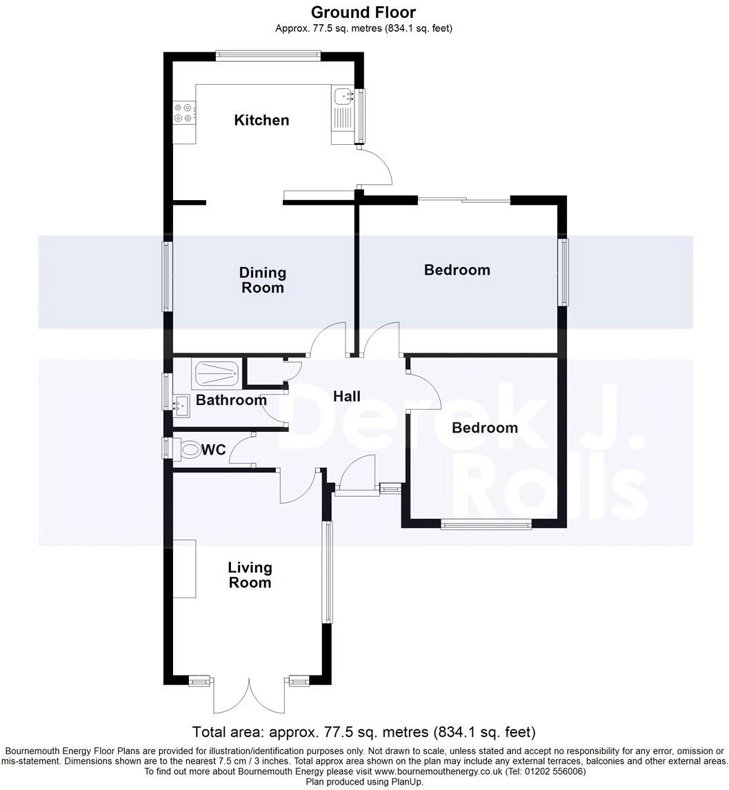 Camden Close, Bournemouth, Dorset, BH9 floorplan