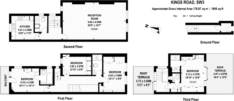 Kings Road, London, SW3 floorplan