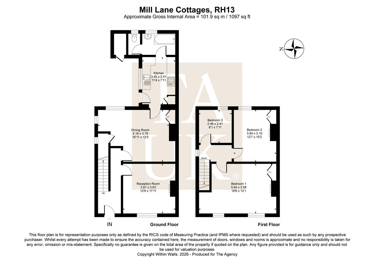 Mill Lane, Coolham, Horsham, RH13 floorplan