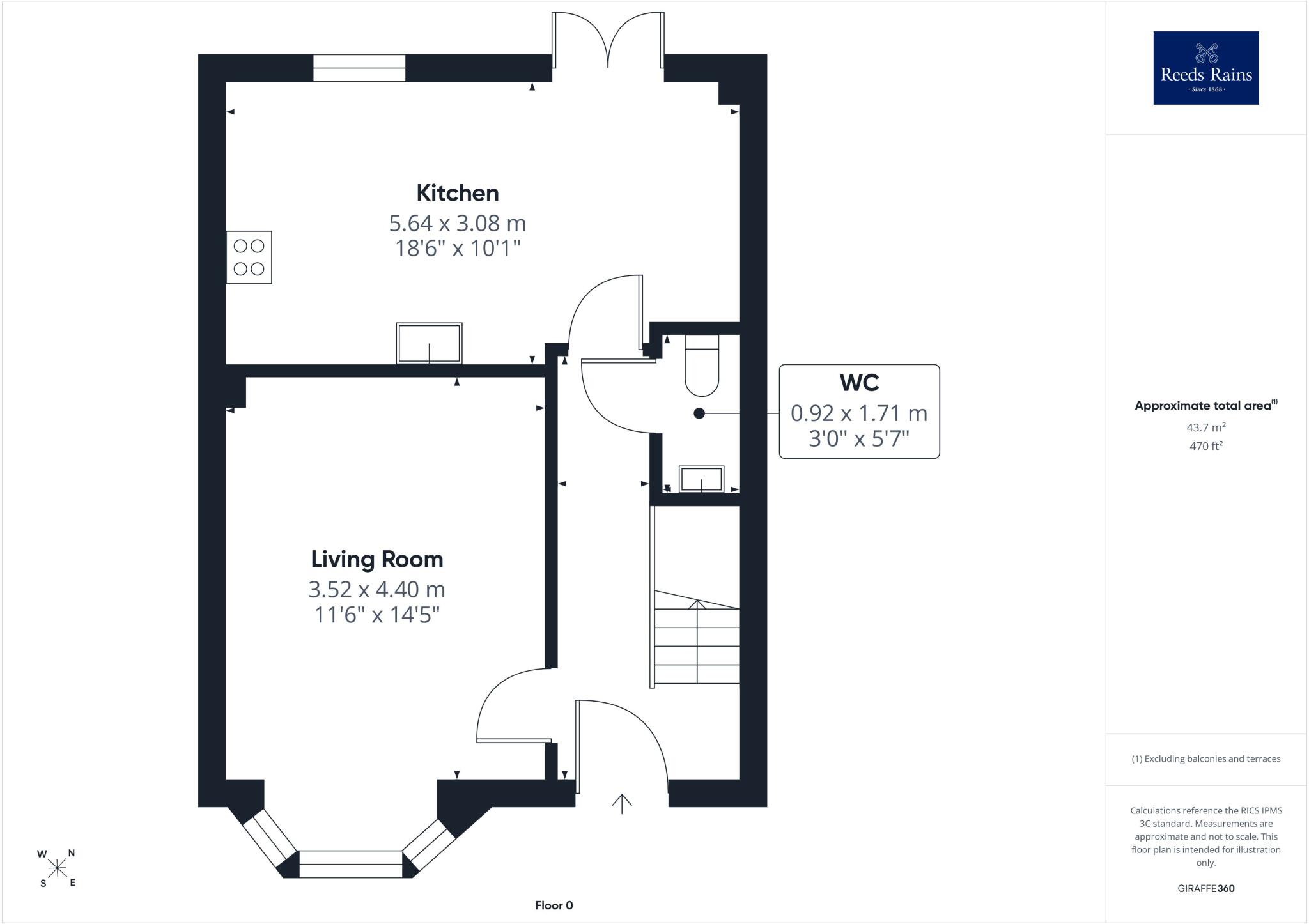 Balk Avenue, Stanley, Wakefield, West Yorkshire, WF3 floorplan