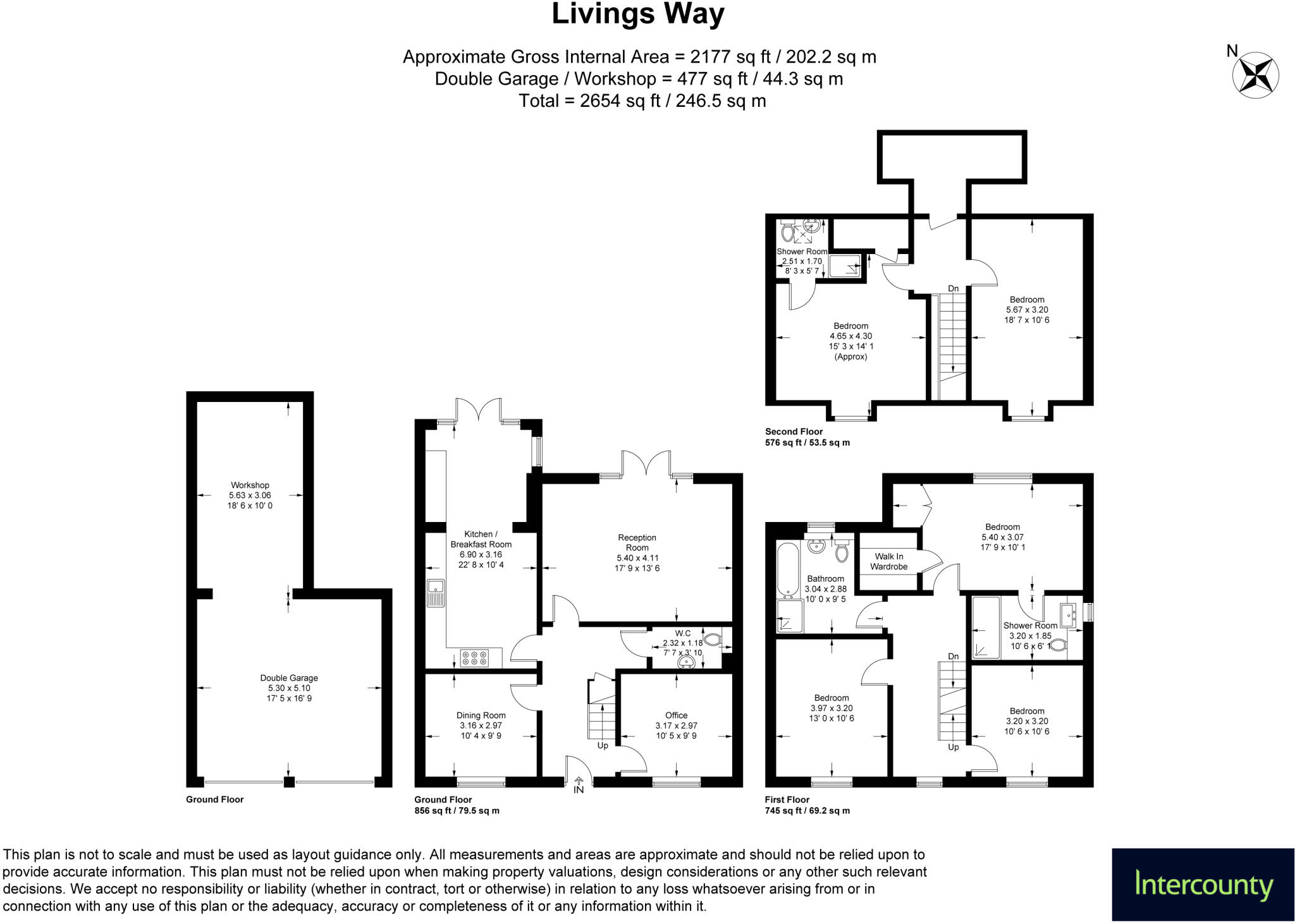 Livings Way, Stansted, CM24 floorplan
