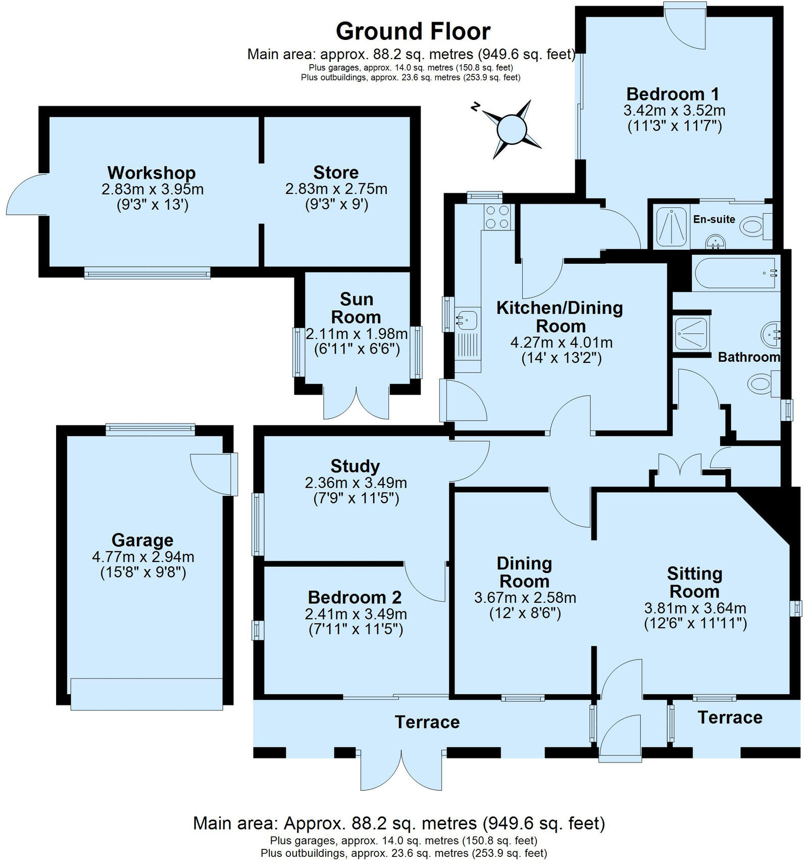 Ringmore Drive, Bigbury On Sea floorplan