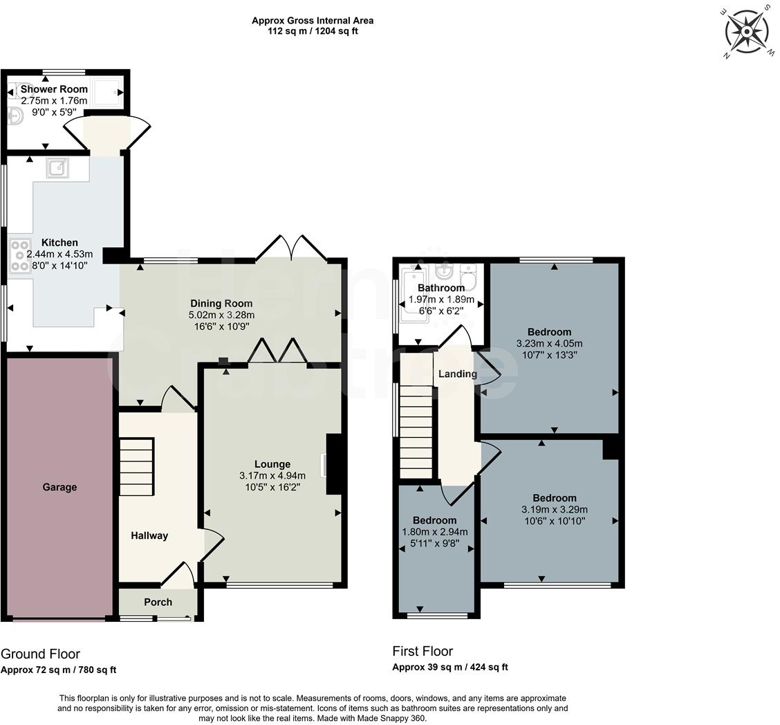 Ardwyn, Cardiff floorplan