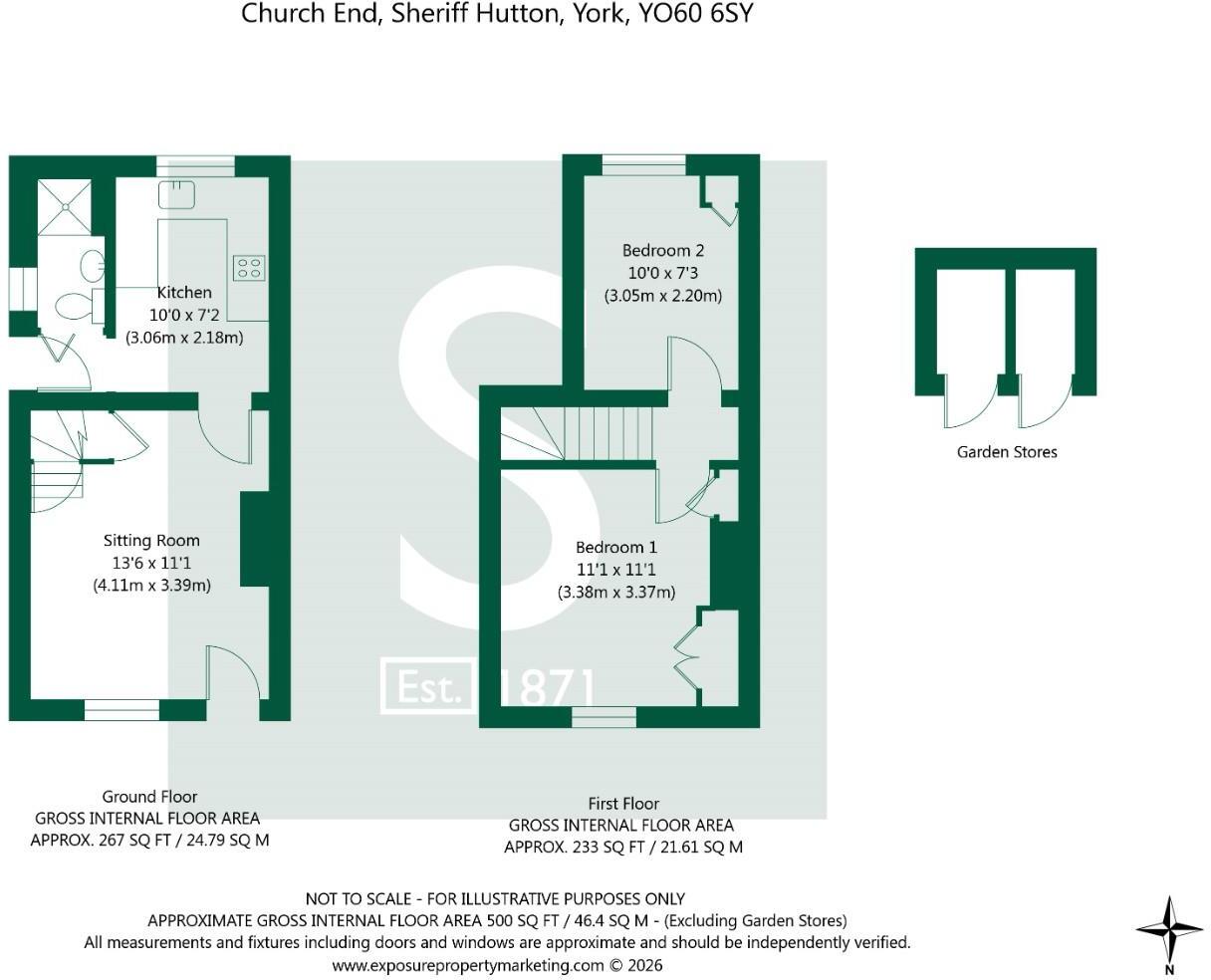 Church End, Sheriff Hutton floorplan