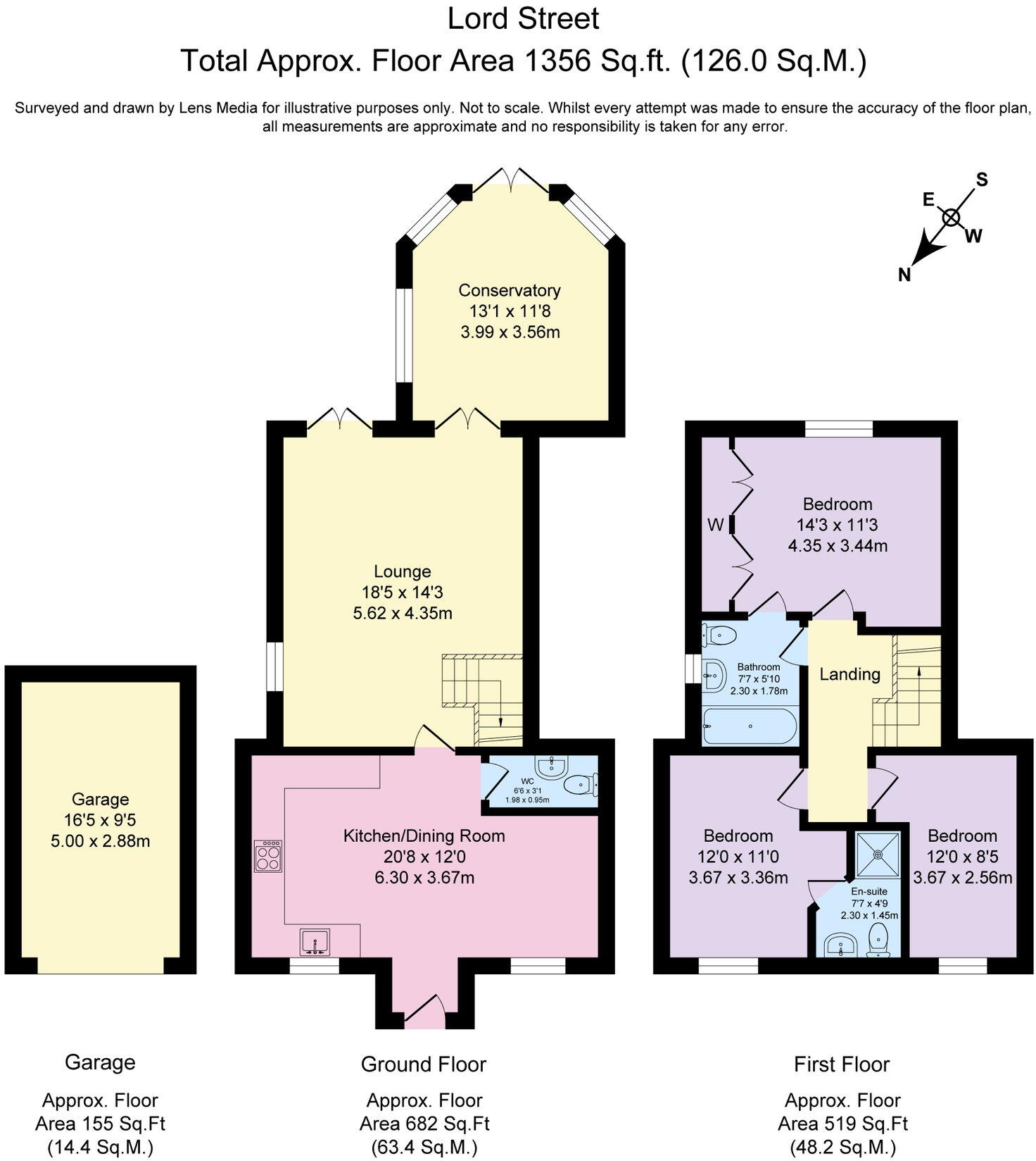 16, Lord Street, Croft floorplan
