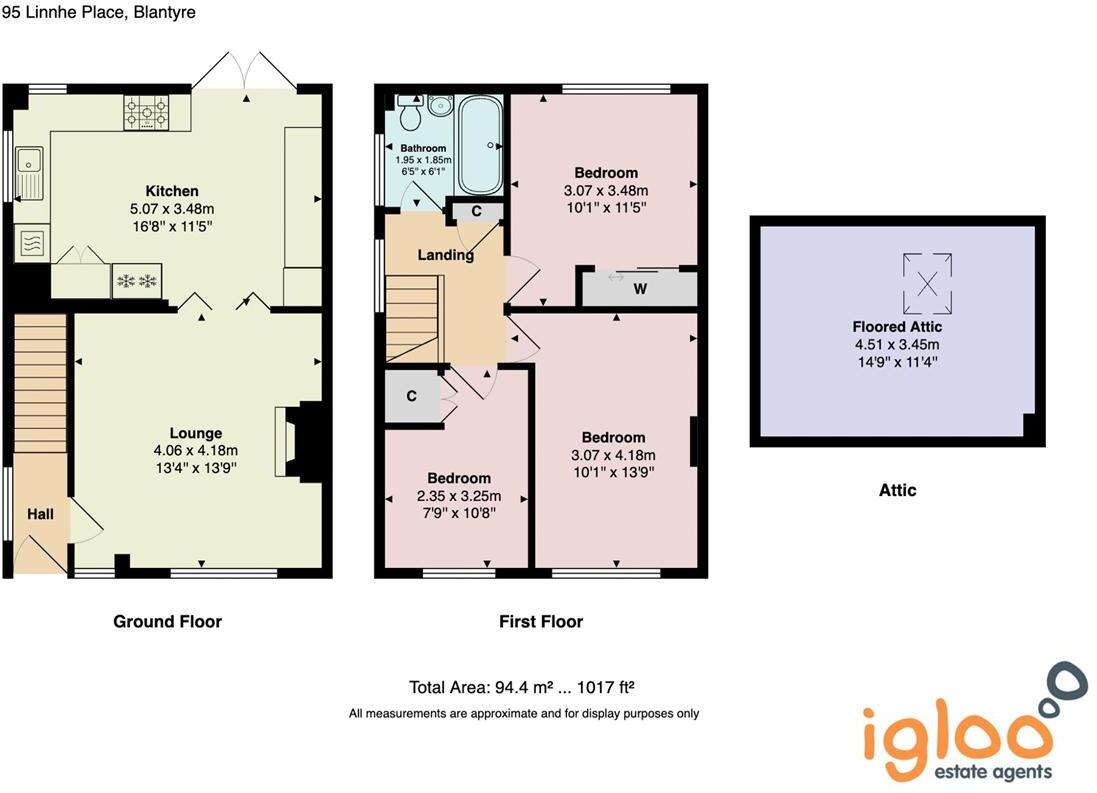 Linnhe Place, Blantyre floorplan