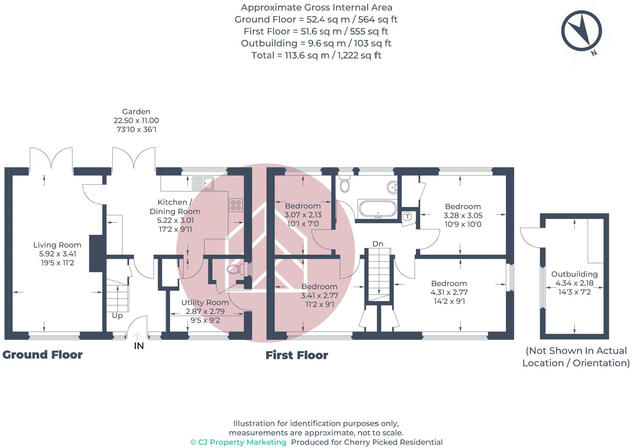 Redmoor Close, Oxford floorplan