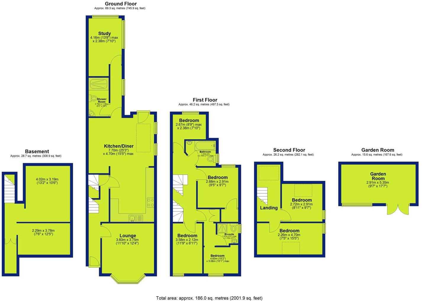 George Road, West Bridgford floorplan