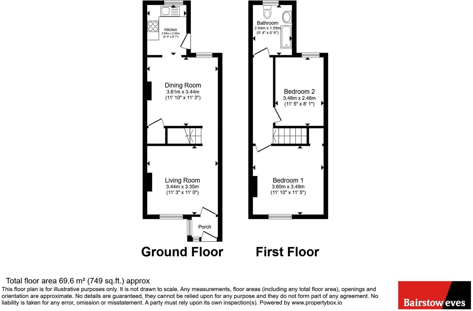 Trinity Road, Rayleigh, Essex, SS6 floorplan